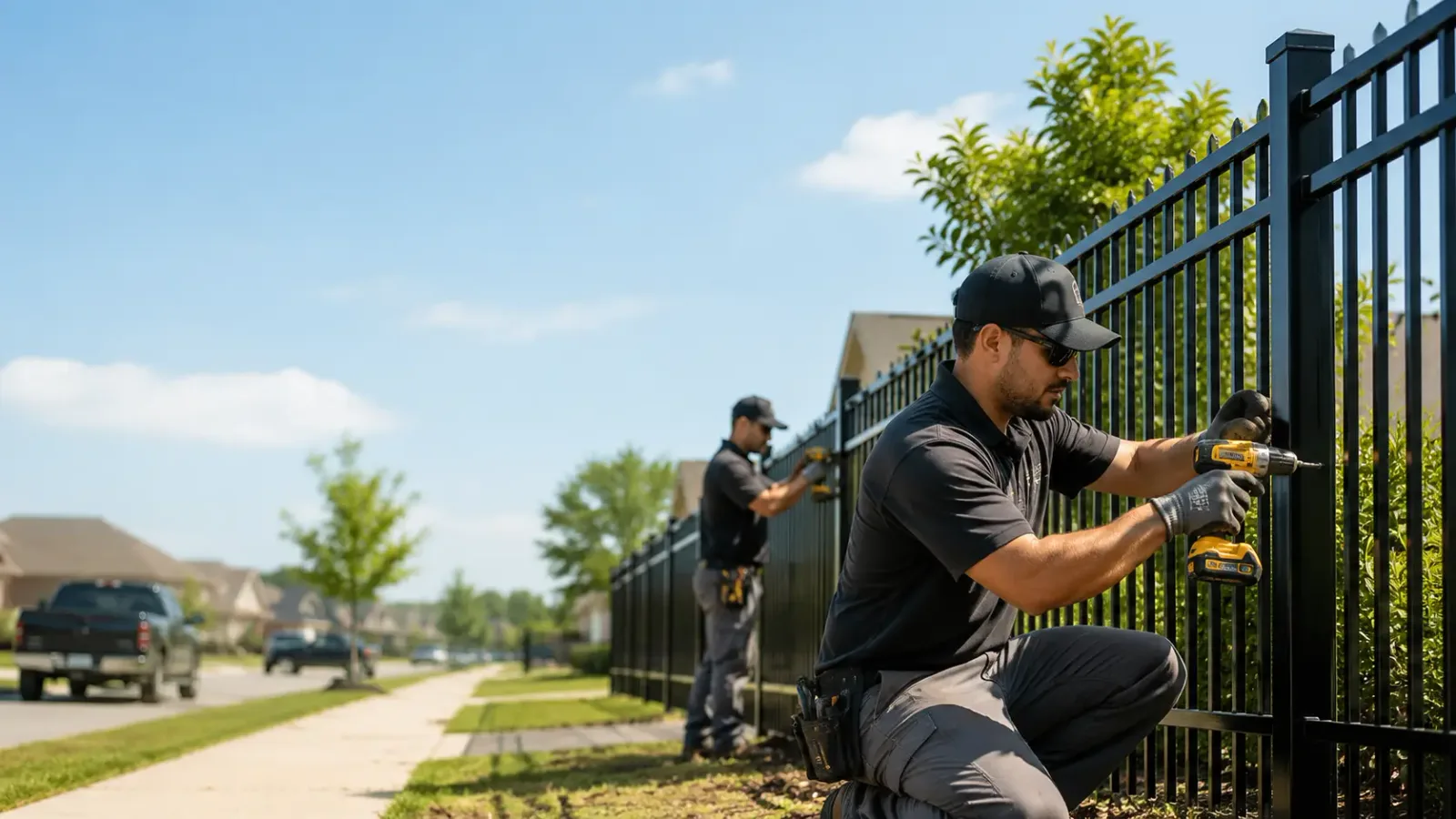 Metal Fence Installation in Ore City, TX